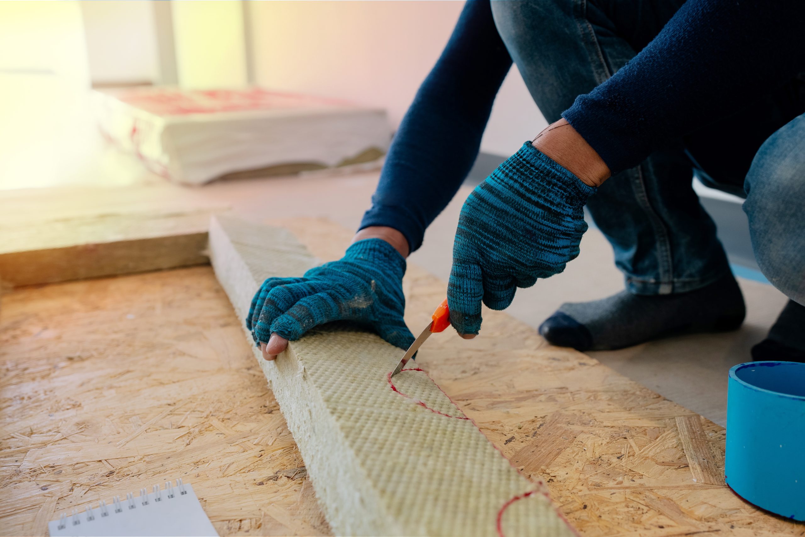 Fire barrier installation